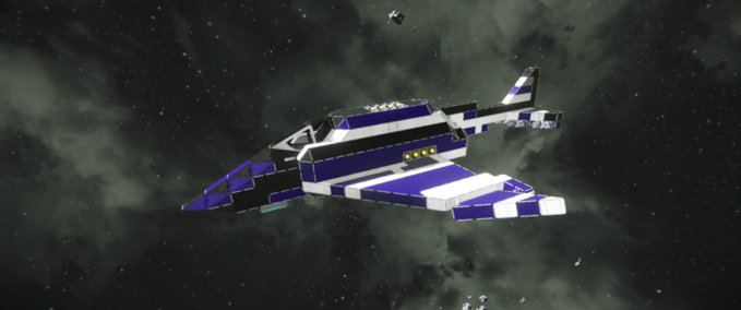 Blueprint F-4 Phantom Space Engineers mod