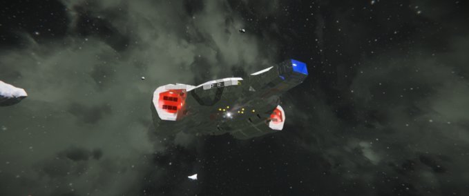 Blueprint USS Defiant NX-74205 Space Engineers mod