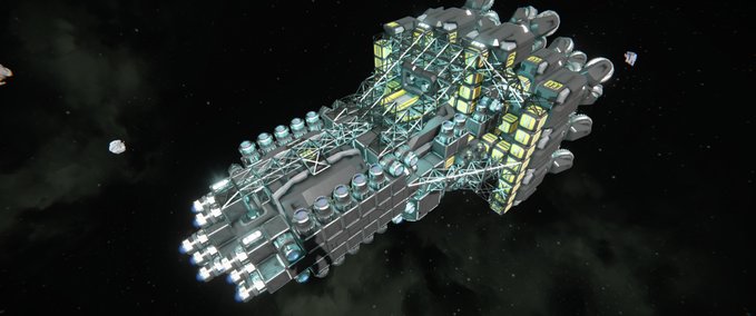 Blueprint Oreo 2.0 Space Engineers mod