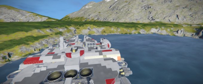 Blueprint Star Wars Millennium Falcon Space Engineers mod