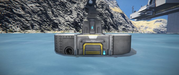 Blueprint Gat defense emplacement Space Engineers mod