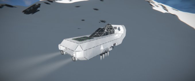 Blueprint The snow fox Space Engineers mod