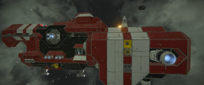 Blueprint Big Red Space Engineers mod