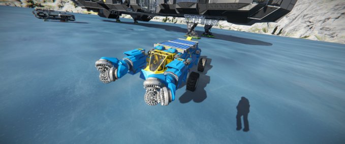 Sonstiges The Flying Car Mk1 Space Engineers mod