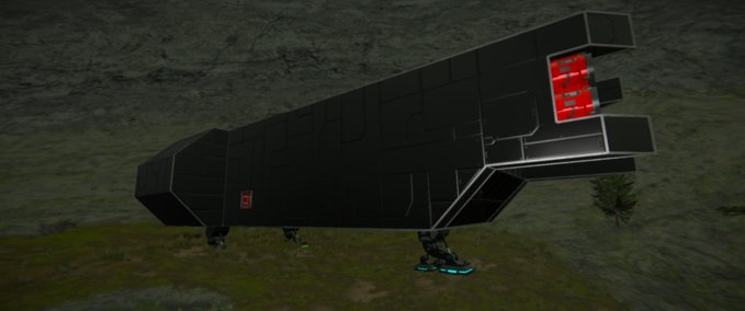 Blueprint Heavy falcon scout 1.0 Space Engineers mod