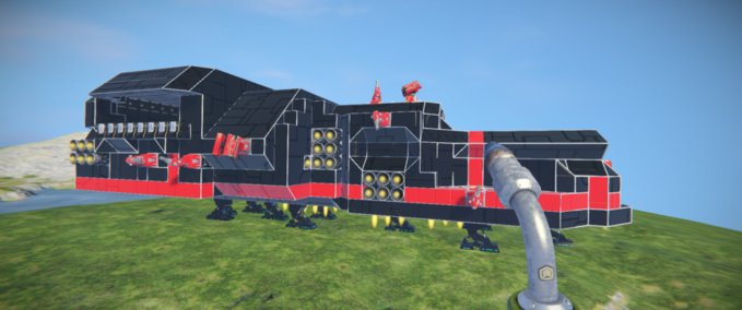 Blueprint Forge class heavy Carrier Space Engineers mod