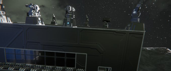 Blueprint True moon base Space Engineers mod