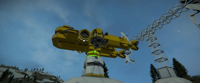 Blueprint Driller Bee + Base Space Engineers mod