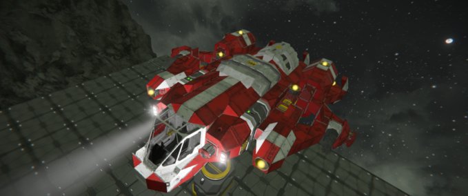 Blueprint TT-15 Pirate Refit Space Engineers mod