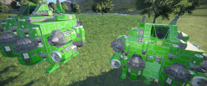 Blueprint Fortress Space Engineers mod