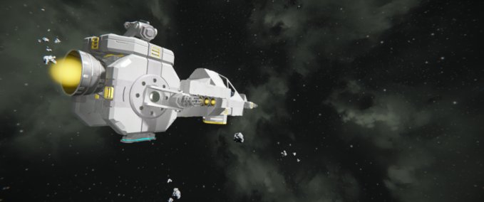 Blueprint star fighter class .1 Space Engineers mod