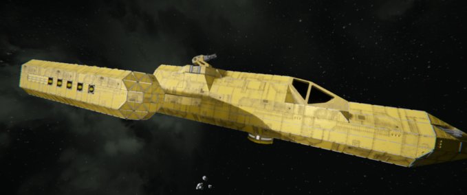 Blueprint Anakin Skywalker class bomber Space Engineers mod