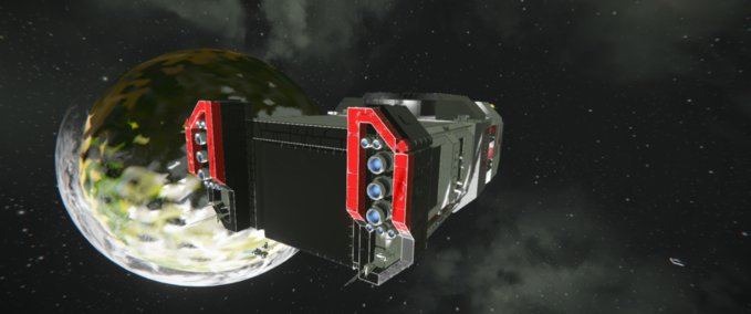 Blueprint Salvage vessel Space Engineers mod