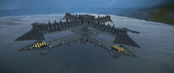 Blueprint Blackstone fortress Space Engineers mod