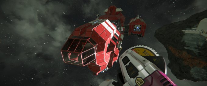 Blueprint Big Red Space Engineers mod