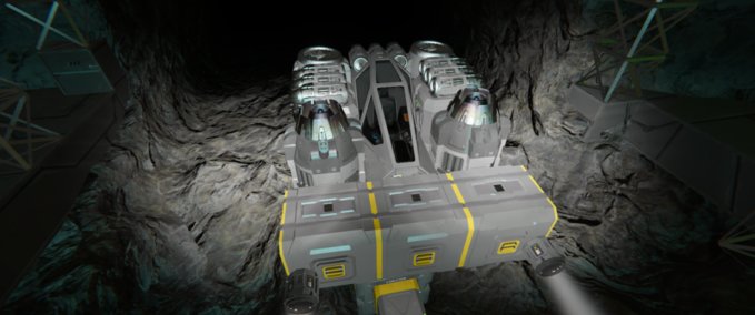 Blueprint MINI_DRONE_TRANSPORTER Space Engineers mod