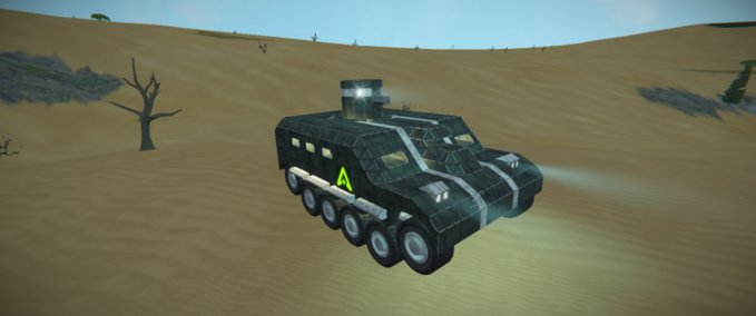 Blueprint Armored Troop Transport Vehicle Space Engineers mod