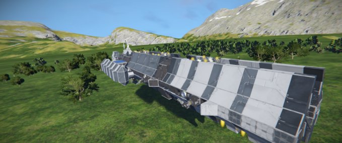 Blueprint Ymir Heavy Frigate 2.0 Space Engineers mod