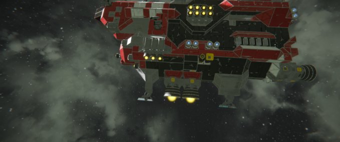 Blueprint Big Red Space Engineers mod