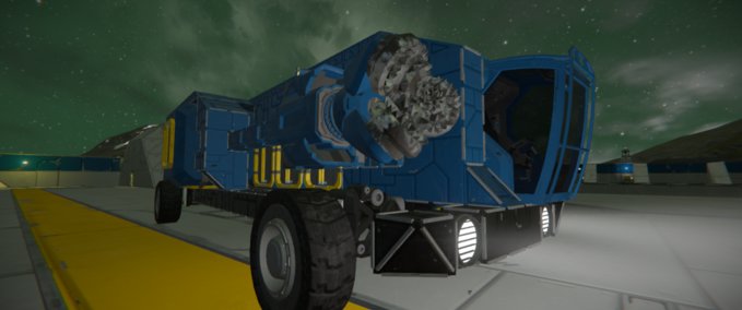 Blueprint Tunnel Truck Space Engineers mod