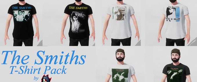 The Smiths T-Shirt Pack Mod Image