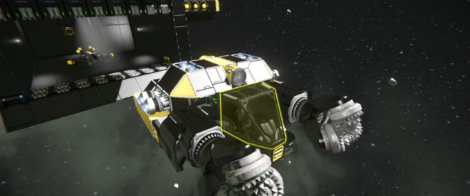 Blueprint RGB Miner Space Engineers mod