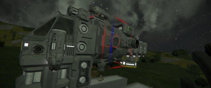 Blueprint Crane Space Engineers mod