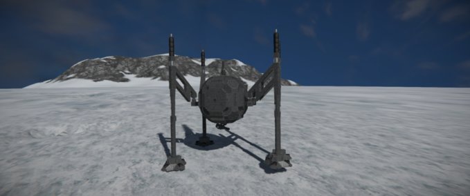 Blueprint OG-9 Homing Spider Droid Space Engineers mod