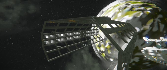 Blueprint Star Trek - Medium Shipyard Space Engineers mod