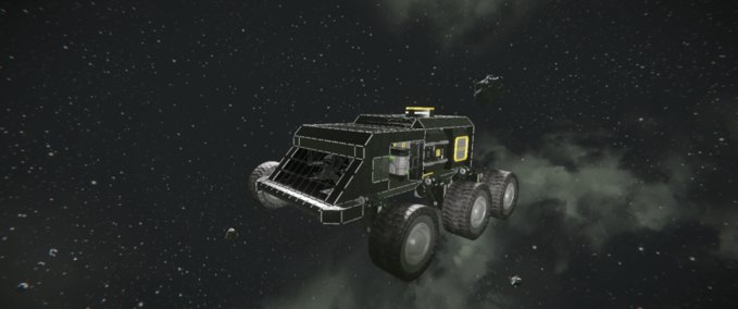 Blueprint Rover Meriva Space Engineers mod