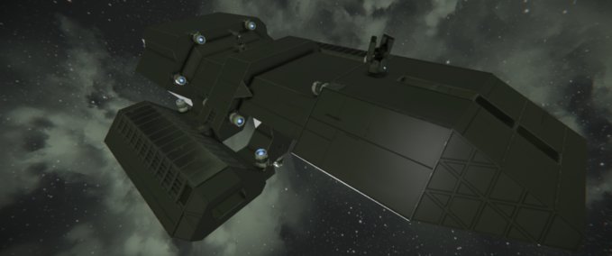 Blueprint Battlestar mini Space Engineers mod