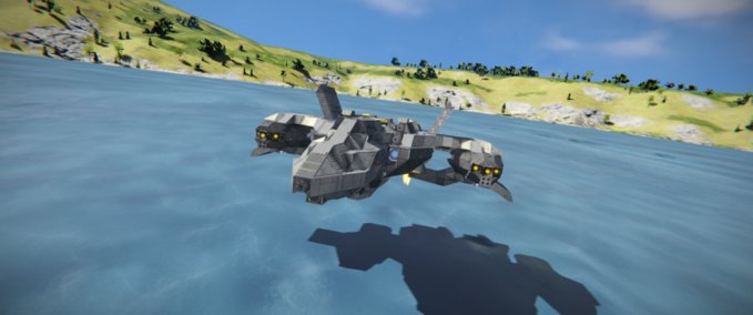 Blueprint DDS - Phoenix Class Assault drone Space Engineers mod