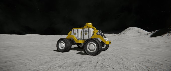 Blueprint Rover Lunar Space Engineers mod