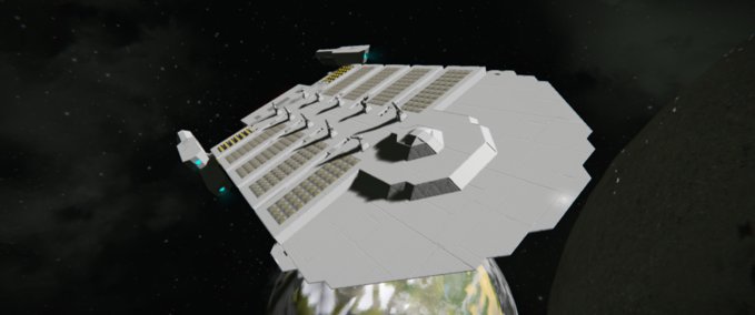 Blueprint Starfleet cargo transport Space Engineers mod