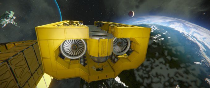 Blueprint Large Atmo Thruster Pack Space Engineers mod