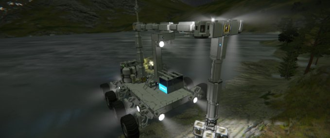 Blueprint NEXUS DRILLING RIG x1 Space Engineers mod