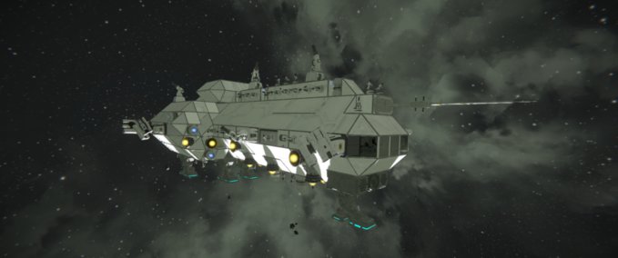 Blueprint Ranger gunship Space Engineers mod