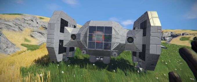 Blueprint Tie Fighter, Normal varient Space Engineers mod