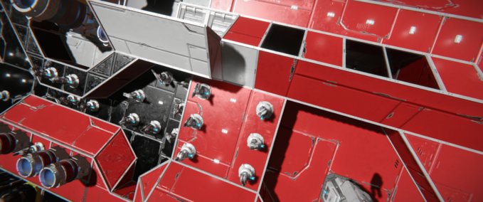 Blueprint Big Red Space Engineers mod