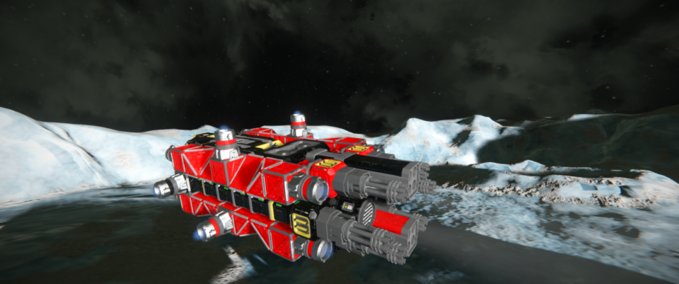 Blueprint faqin attack drone Space Engineers mod