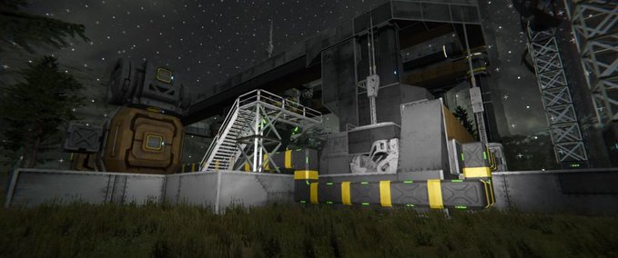 World Drilling rig 5000 Space Engineers mod