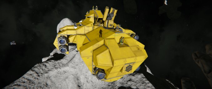 Blueprint Heavy Freighter Space Engineers mod