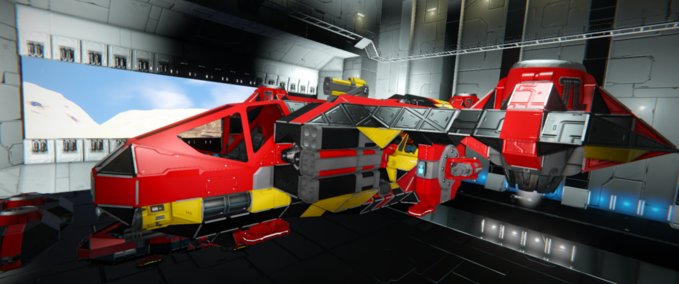 Blueprint RCSP - Raven (Hellhound) Space Engineers mod