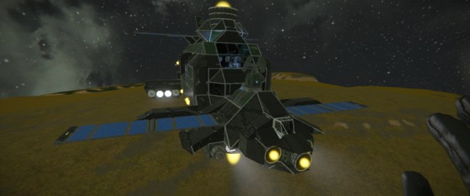Blueprint XD1000 (floating base) Space Engineers mod