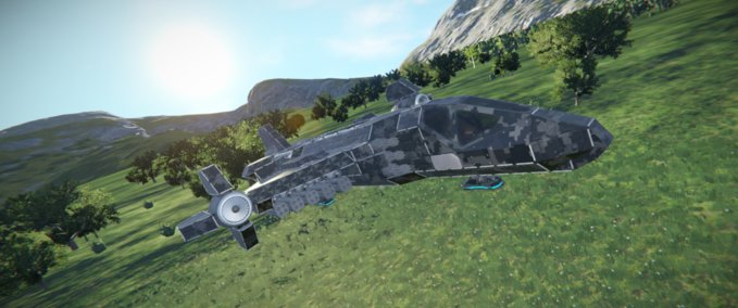 Blueprint Stealth vtol Space Engineers mod