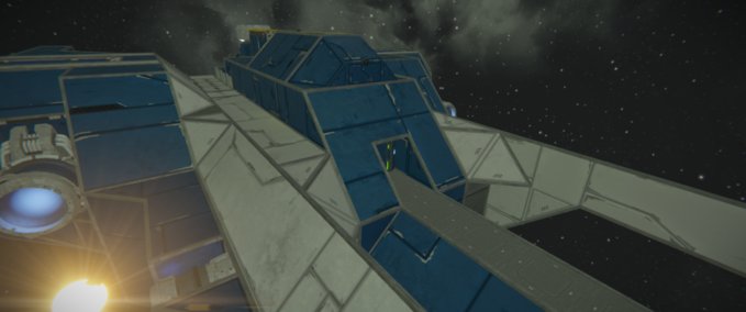 Blueprint Big Blue Space Engineers mod