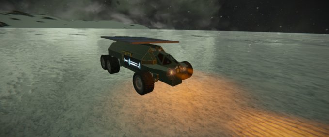 Blueprint Survival starter rover Space Engineers mod