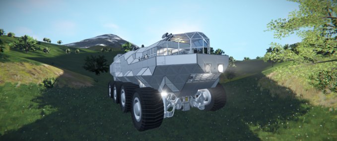 Blueprint The AX45 Mobile home Space Engineers mod