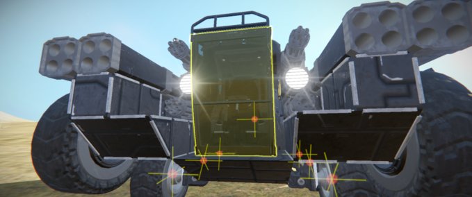 Blueprint Cargo jump tank Space Engineers mod