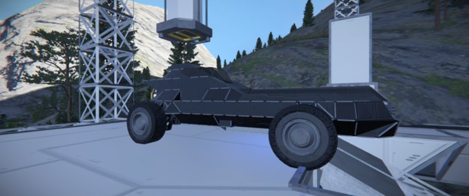 Blueprint Batmobile animated series . Enjoy Space Engineers mod